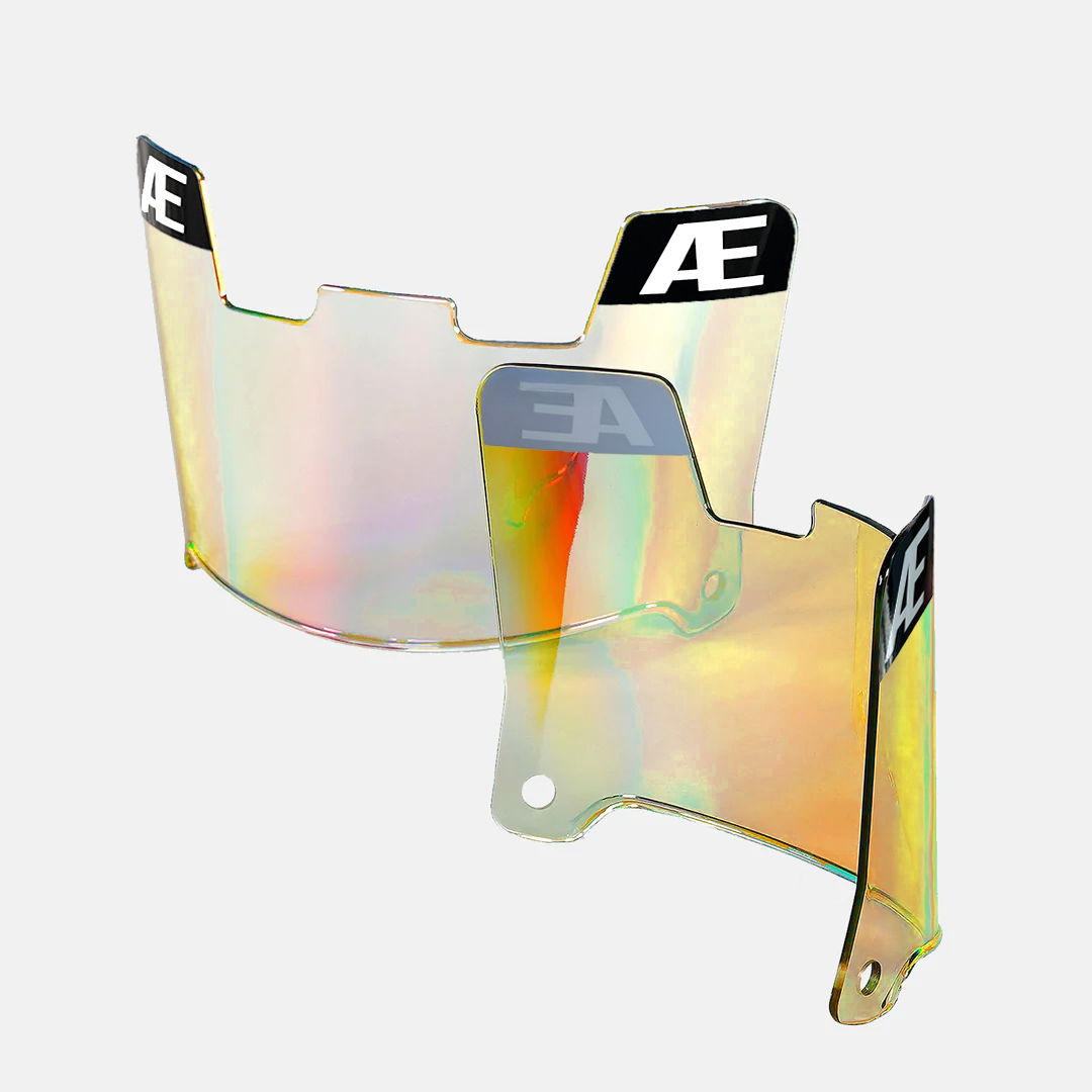 AETHER GEN1 VISOR CLEAR RED